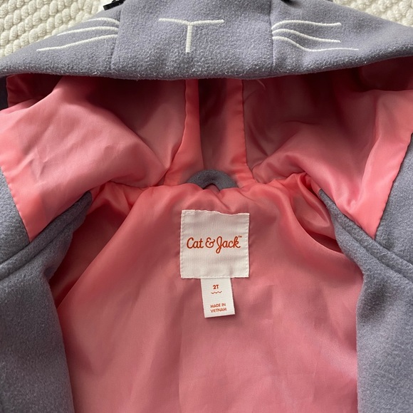 Bunny rabbit coat, size 2t, Easter spring jacket - Picture 8 of 10